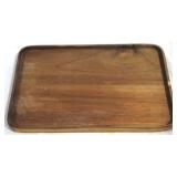 Teak charcuterie tray, 11.75 x 7.75
