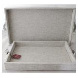 2 pc. Set of Serving Trays by Three Hands