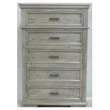 Split Nickel Chest of Drawers 58x38x19