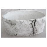 Birch Look Planter - 11 x 6 x 5