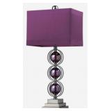 Elk Lighting Colorado purple 26" lamp