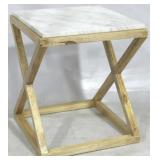 Butler Specialty Marble Top Table 20.5x18x18