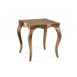Alden Parkes Chantal light bronze leaf table