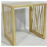 Chelsea House brass colored metal table