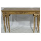 Chelsea House Carved Console Table 34x52x14