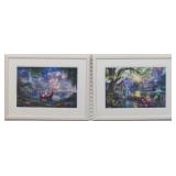 TANGLED/ PRINCESS & THE FROG GICLEE BY T. Kinkade
