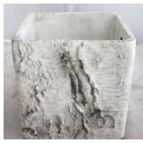 Birch Look Planter - 7 x 7 x 7