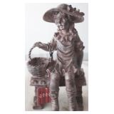 Girl on Bench by Three Hands