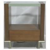 Caracole Light Walnut Stand 30x25x17