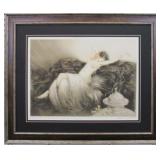 SMOKE GICLEE BY LOUIS ICART