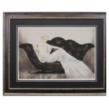 THE SOFA GICLEE BY LOUIS ICART