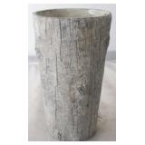 Wood Look Planter by Three Hands