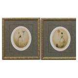 SET OF 2 BIRD CAGES BY LOUIS ICART