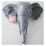 Elephant Head Decoration by Three Hands