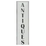Metal Antiques Sign 48x12