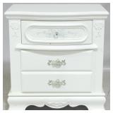 White Bedside Stand 27x26x16