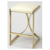 Butler Specialty Natalya brass counter stool