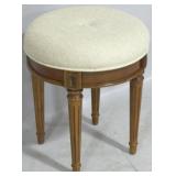 Butler Specialty vanity stool, 19 x 18