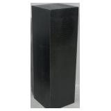 Black reptilian texture stand 44x16x16