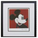 MICKEY MOUSE GICLEE BY ANDY WARHOL