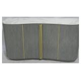 Chelsea House 2 Door Console-Marble Top