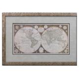 ANTIQUE WORLD MAP