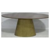 Union Home oval dining table