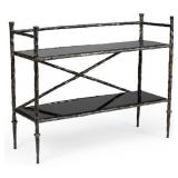 Wildwood Alberto bar stand in bronze