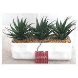 Faux Succulents - 12 x 6 x 7