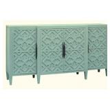 Elk Home Topher credenza in aqua blue