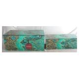 2pc Decorative Box Set - 14 x 6.75 x 6