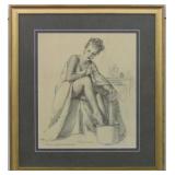 NOTHING TO SNEEZE AT GICLEE BY GIL ELVGREN