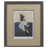 STUD OF THE MALE BACK PRINT BY FRANCIS BACON