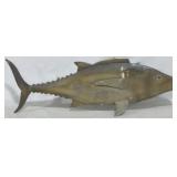 Carved Wood Fish Wall Mount 18x48