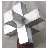 Metal Decoration by Three Hands