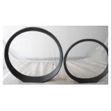 2 pc. Set of Metal Decorations by Three Hands