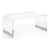 Chelsea House Waterfall acrylic coffee table