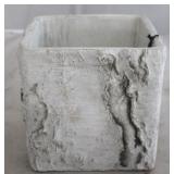 Birch Look Planter - 6 x 6 x 6