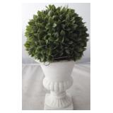 Faux Topiary Pot by Three Hands
