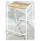 Butler Specialty White Stool 23x16x19