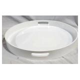 Monumental Painted Wood Tray -21.5ï¿½ x 2.5ï¿½