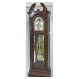 Howard Miller grandfather clock w/ key