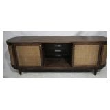 Union Home caned media console