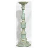 Tall painted plant stand, 50"