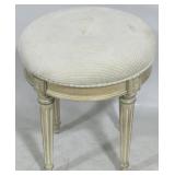 Butler Specialty vanity stool, 19 x 18