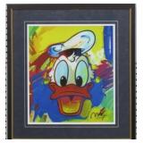 DONALD DUCK GICLEE BY PETER MAX