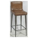 Butler Specialty leather bar stool