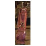 Golf Bag & Assorted Clubs