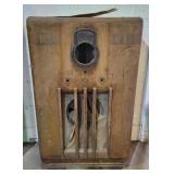 Shell of Antique Radio