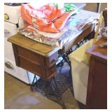 Antique Sewing Machine Stand